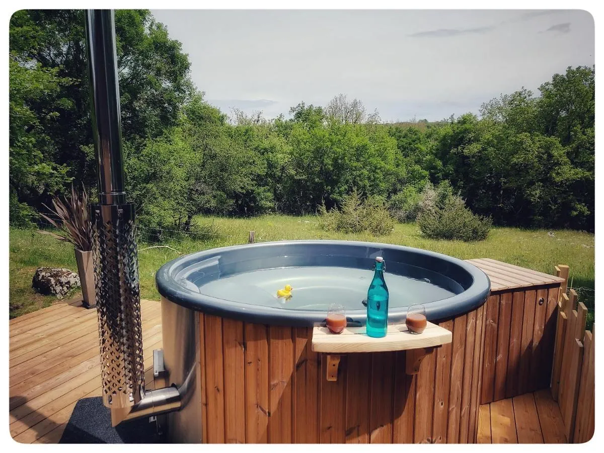 Chalet, Bain Nordique Villa Quissac  France