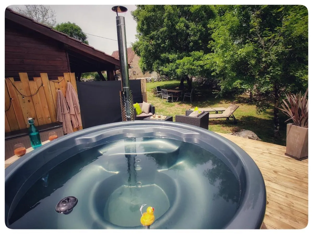 Chalet, Bain Nordique Villa Quissac  France