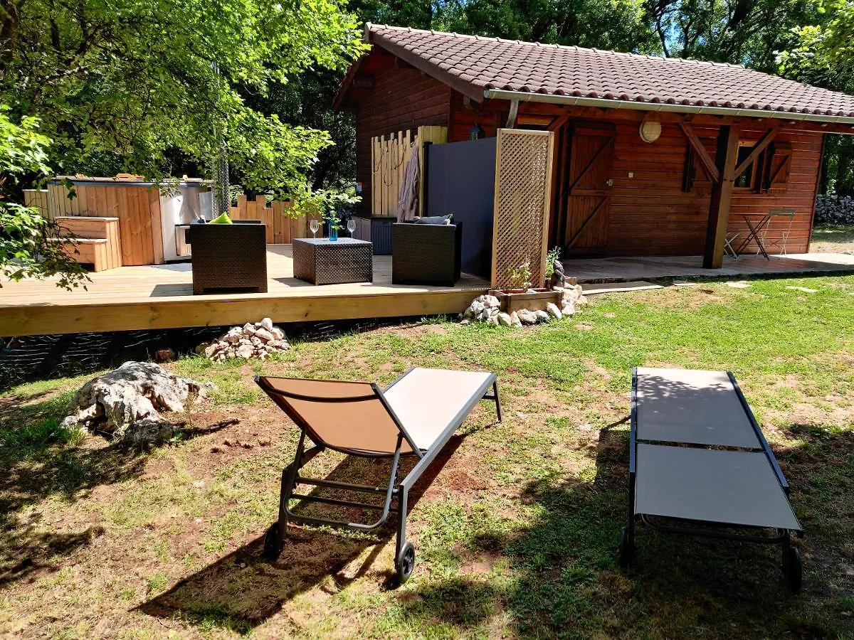 Chalet, Bain Nordique Villa Quissac  0*, Quissac (Lot)