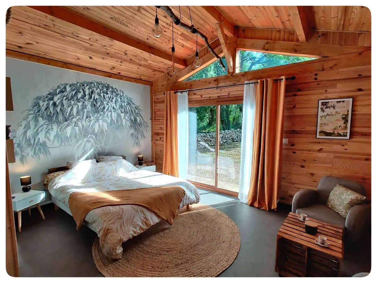 Chalet Chalet, Bain Nordique Villa Quissac